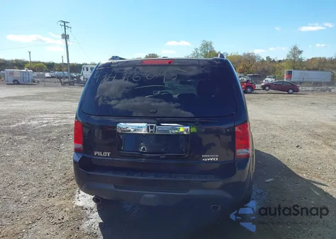2013 Honda Pilot Touring from USA, damaged, VIN 5FNYF4H93DB043413